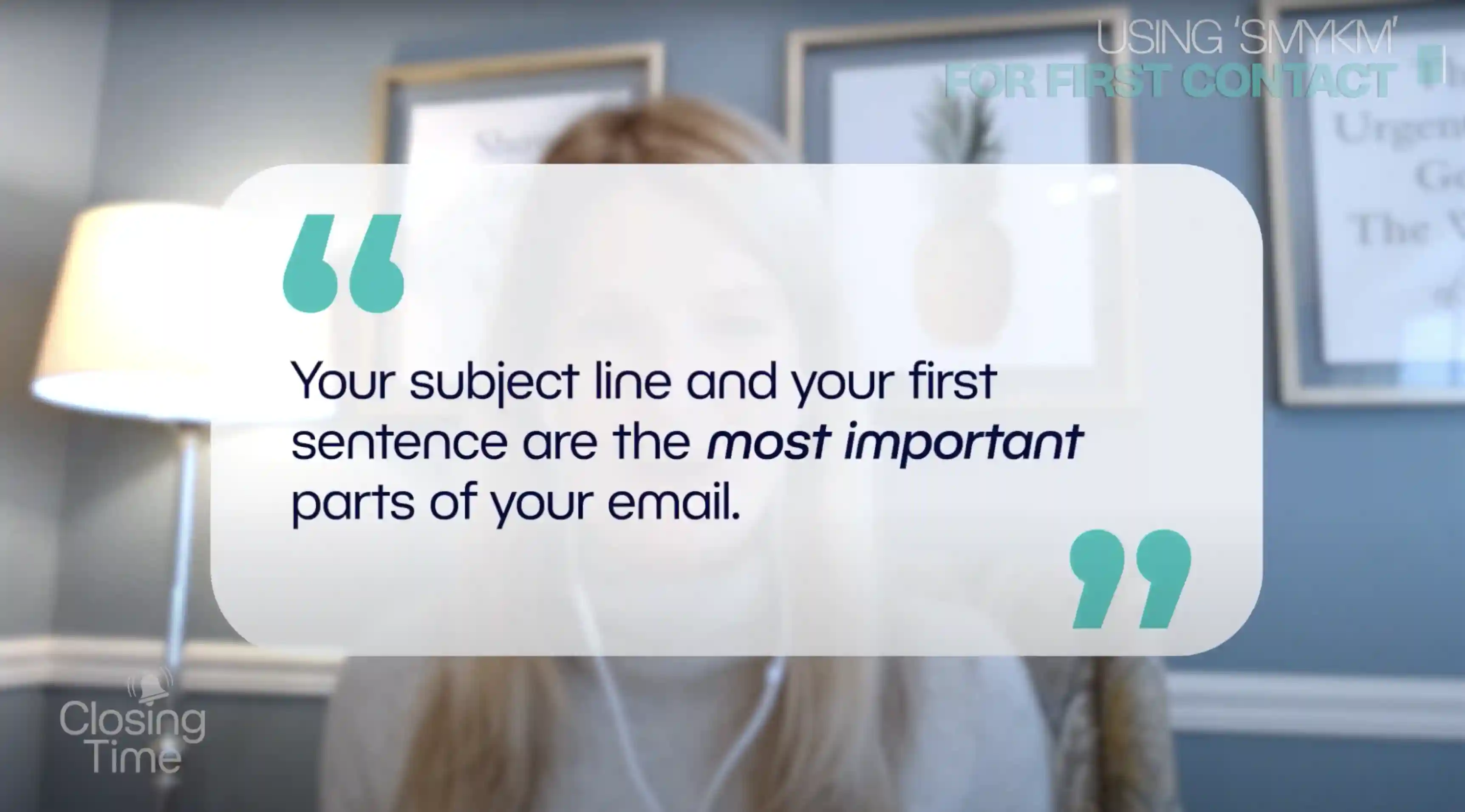 Quote about subject lines